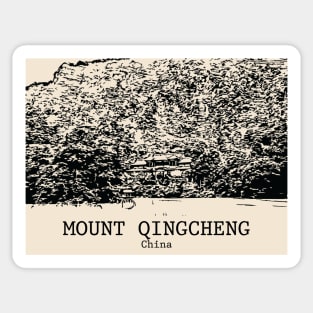 Mount Qingcheng - China Sticker